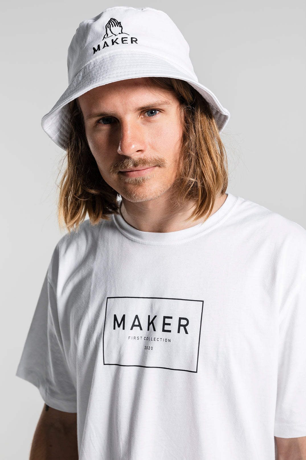 MAKER Praying Hands bucket hat