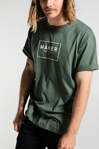 MAKER First Collection t-shirt in olive green