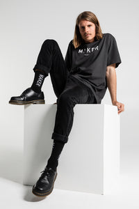 MAKER Originals t-shirt in charcoal grey