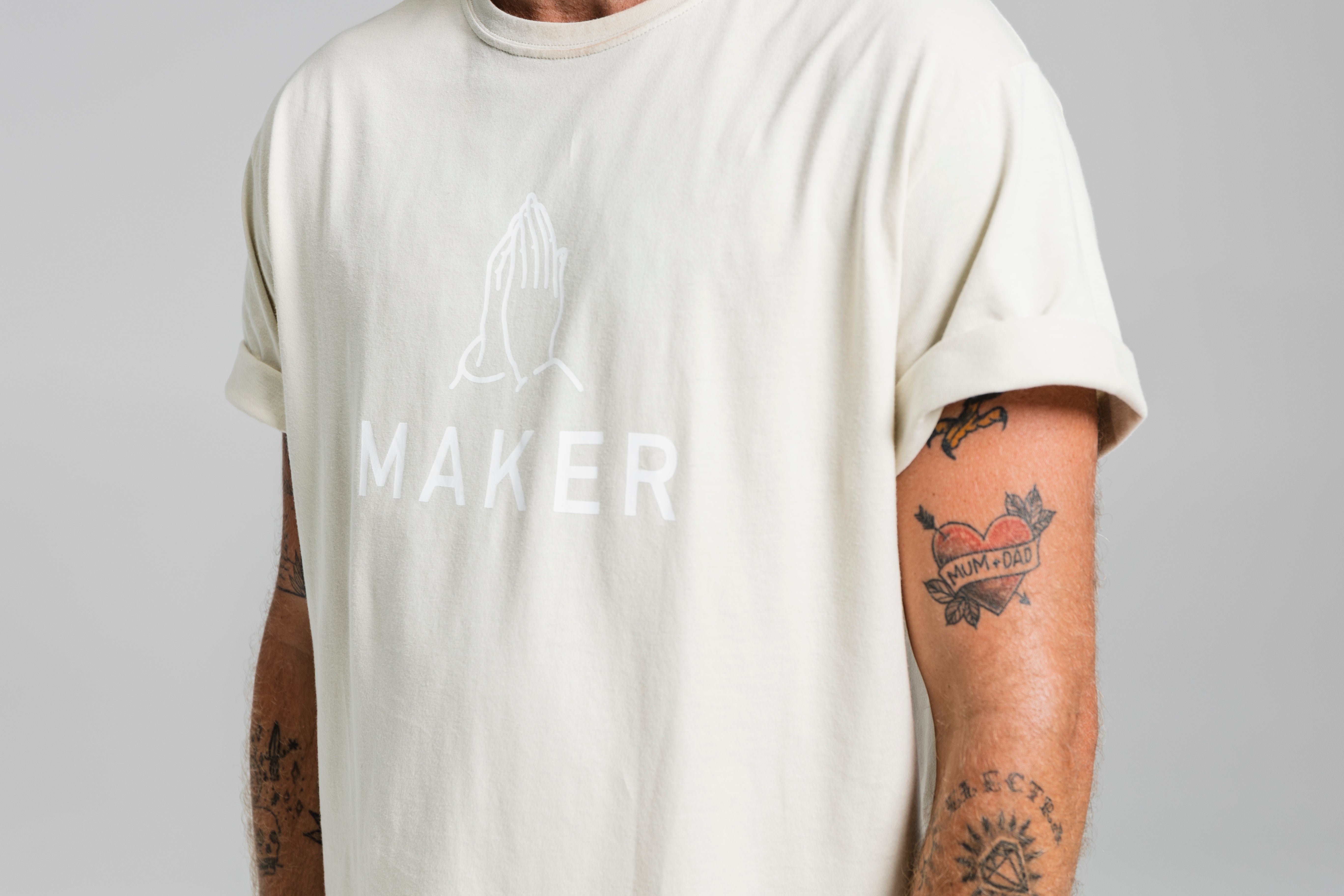 MAKER Bone T-shirt